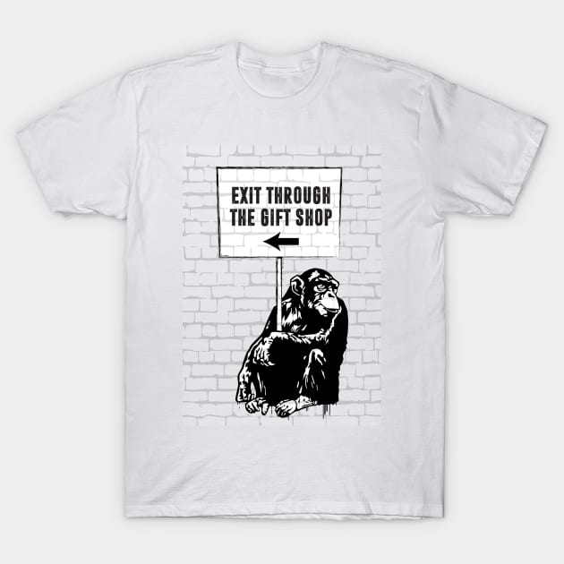 Exit Through the Gift Shop - Alternative Movie Poster T-Shirt by MoviePosterBoy